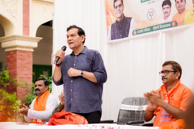 वाराणसी में शुरू हुआ 76 दिवसीय ‘वार्ड प्रवास’ अभियान 76-day ‘Ward Outreach’ campaign launched in Varanasi.