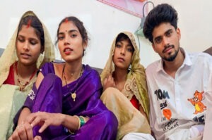 Three sisters—all social media content creators—marry the same cameraman simultaneously; they take the seven sacred vows in a temple!