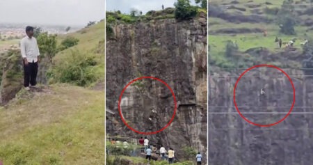 मोबाइल की जिद में उजड़ा पूरा परिवार, छत्रपति संभाजीनगर की पहाड़ी से गिरकर तीन मौतें Insistence on a mobile phone leads to family tragedy; three die after falling from a hill in Chhatrapati Sambhajinagar.