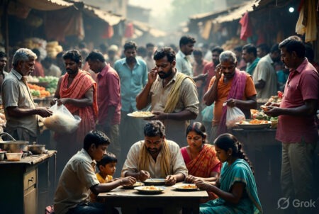 मिलावट की अंतहीन समस्या से झूझते लोग People grappling with the unending problem of adulteration.
