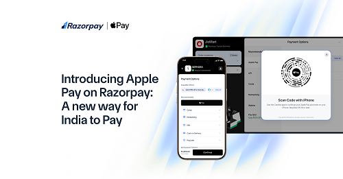 Razorpay के व्यापारी अब बिना कार्ड विवरण दर्ज किए और OTP का इंतज़ार किए ऑनलाइन व स्टोर में Apple Pay स्वीकार कर सकते हैं