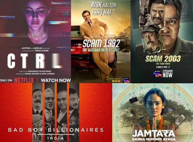 जब तकनीक बनी ठगी का हथियार, इन फिल्मों और वेब सीरीज़ ने दिखाया धोखाधड़ी का खौफनाक चेहरा When technology became a tool for fraud, these films and web series revealed the terrifying face of the scam.